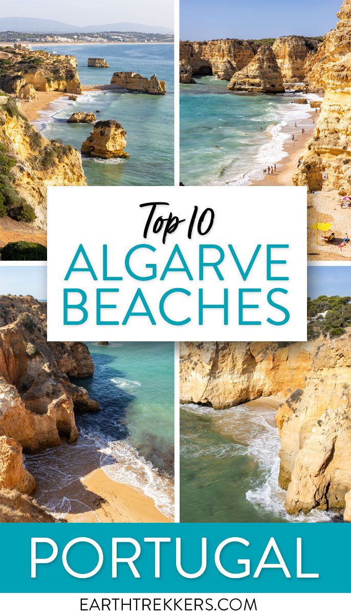 Beautiful Beaches in Algarve Portugal