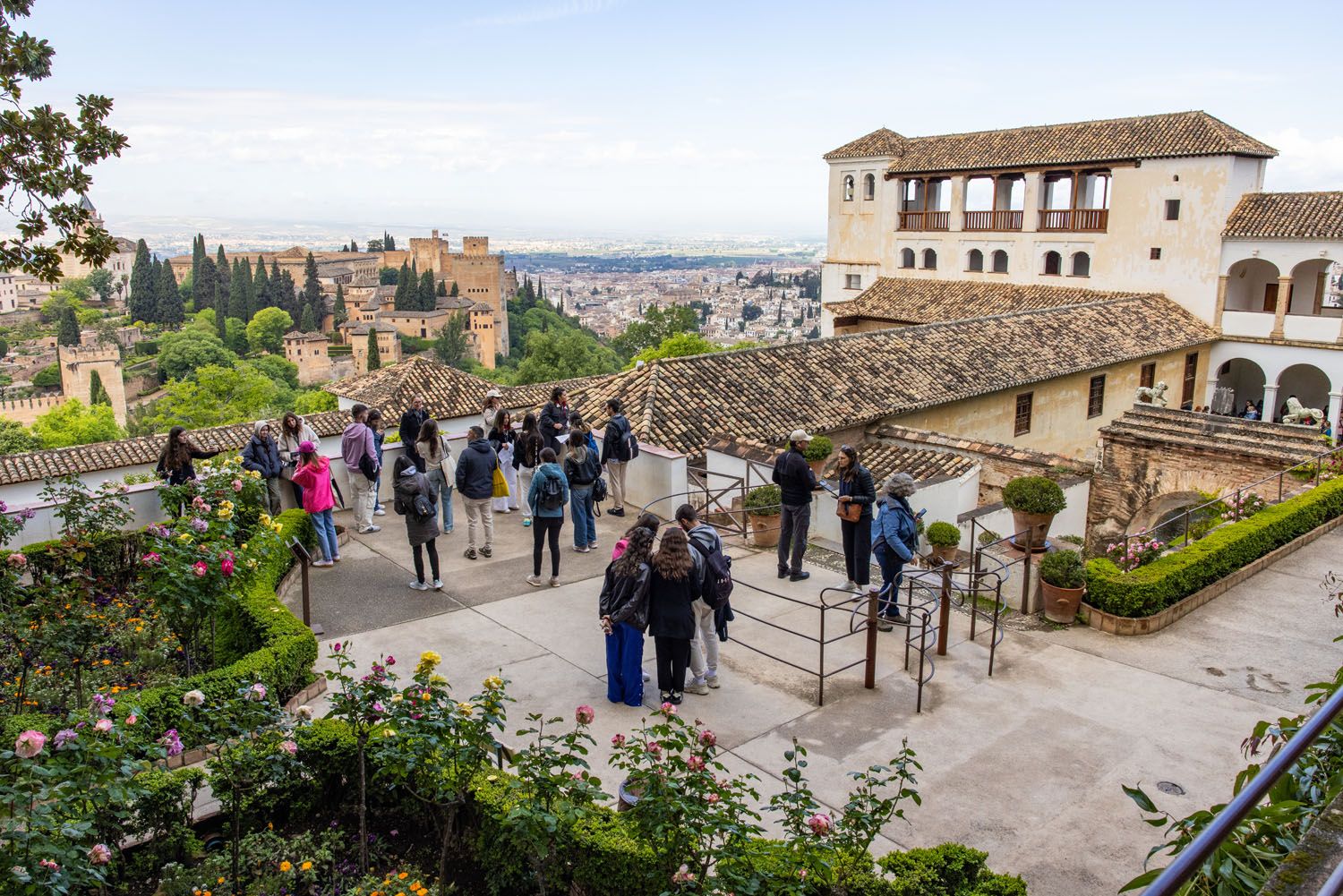 Generalife Patio and View