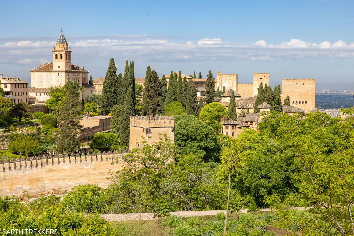 Generalife View of the Alhambra