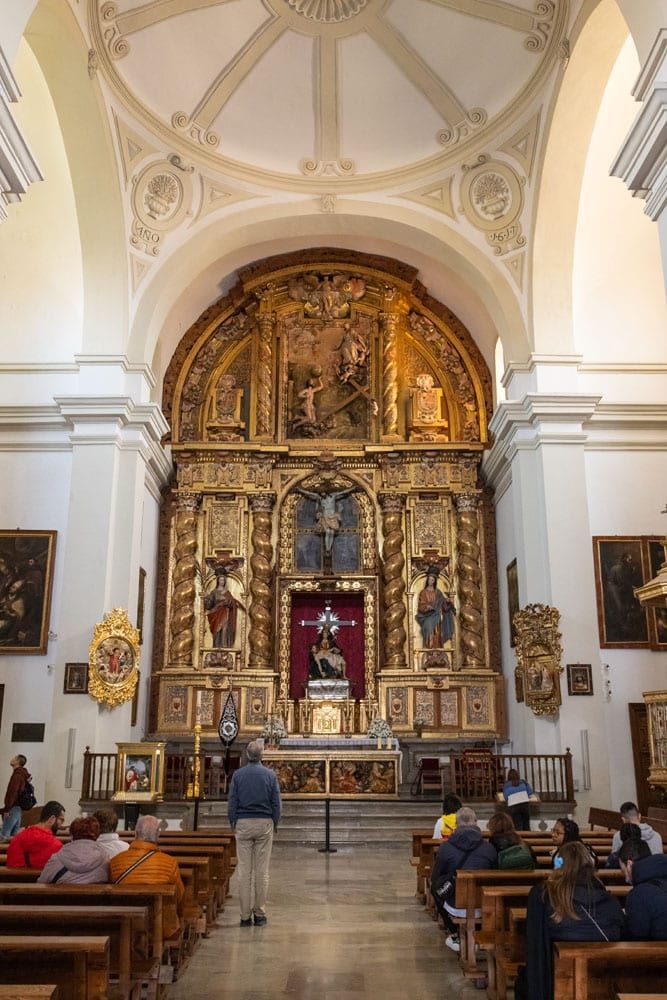 St Mary of Alhambra Church Interior | How to visit the Alhambra