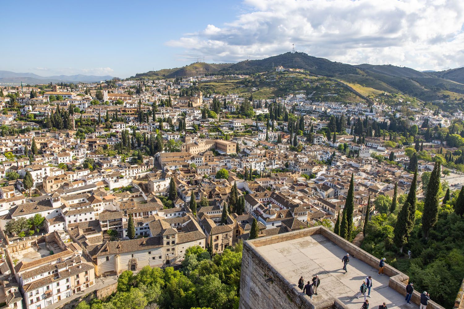 Torre de la Vela View of Granada