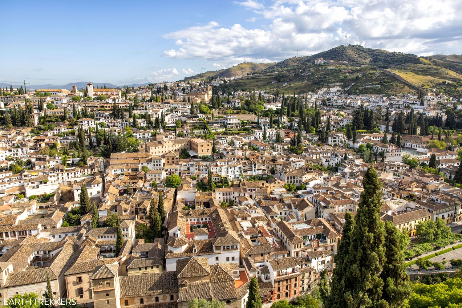 View from Alcazaba | How to visit the Alhambra