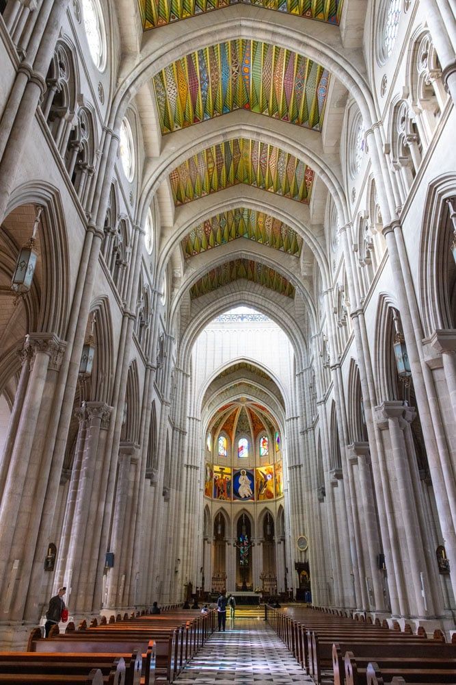 Almudena Cathedral | One day in Madrid itinerary