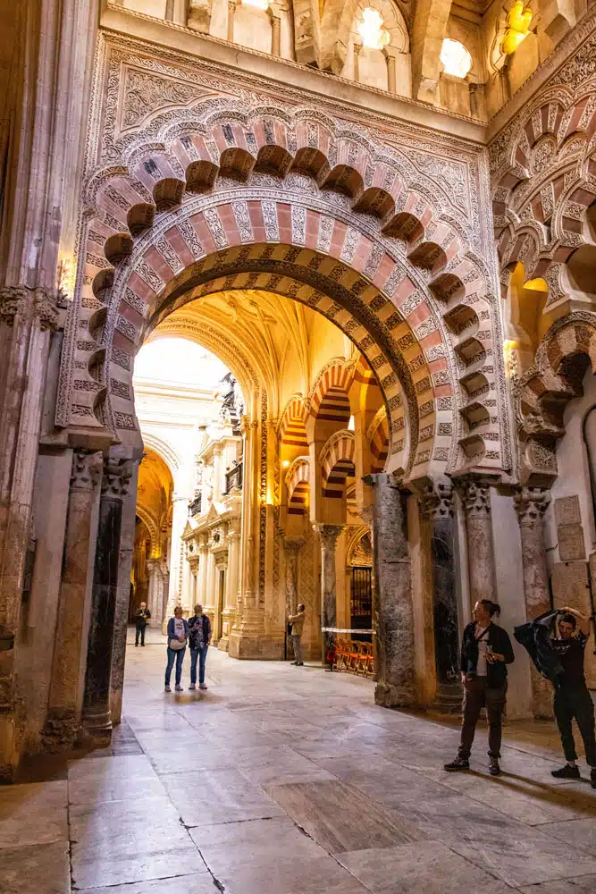 Cordoba Mosque Cathedral Archway