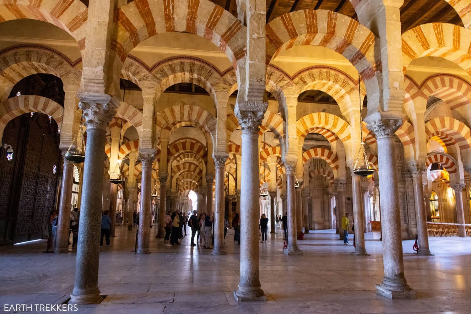 Cordoba Mosque Cathedral Archways | Things to Do in Córdoba