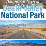 Death Valley National Park To Do