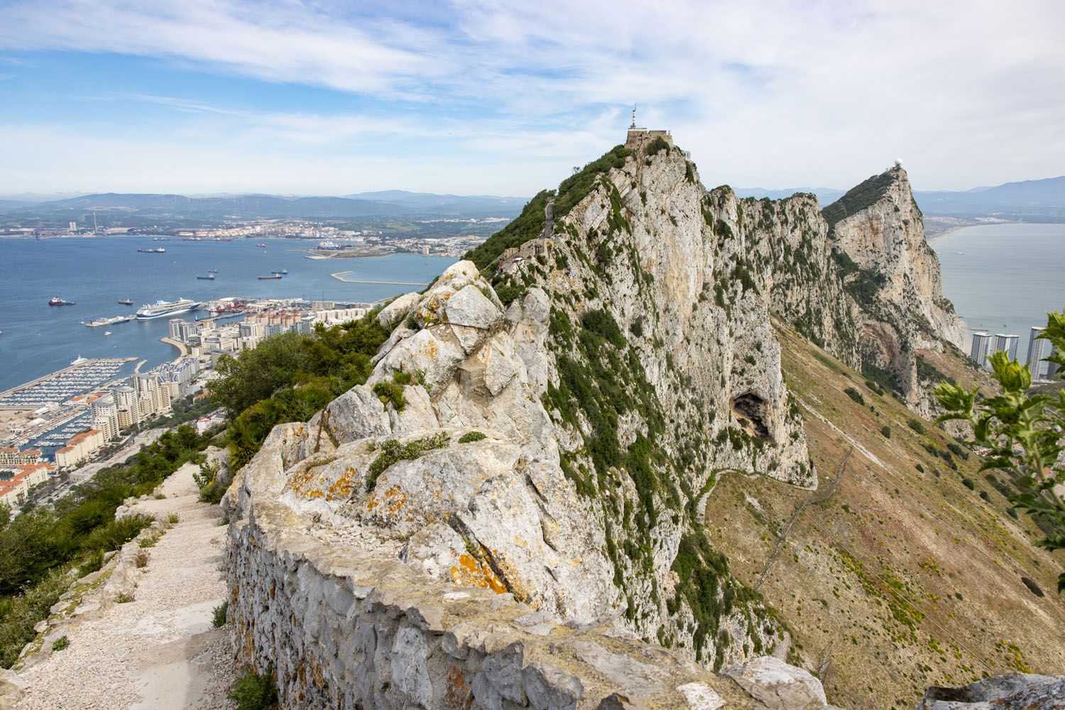 Hiking on the Rock of Gibraltar