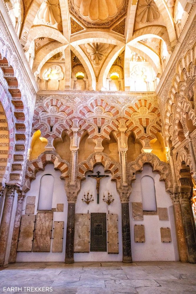 Inside Cordoba Mosque Cathedral