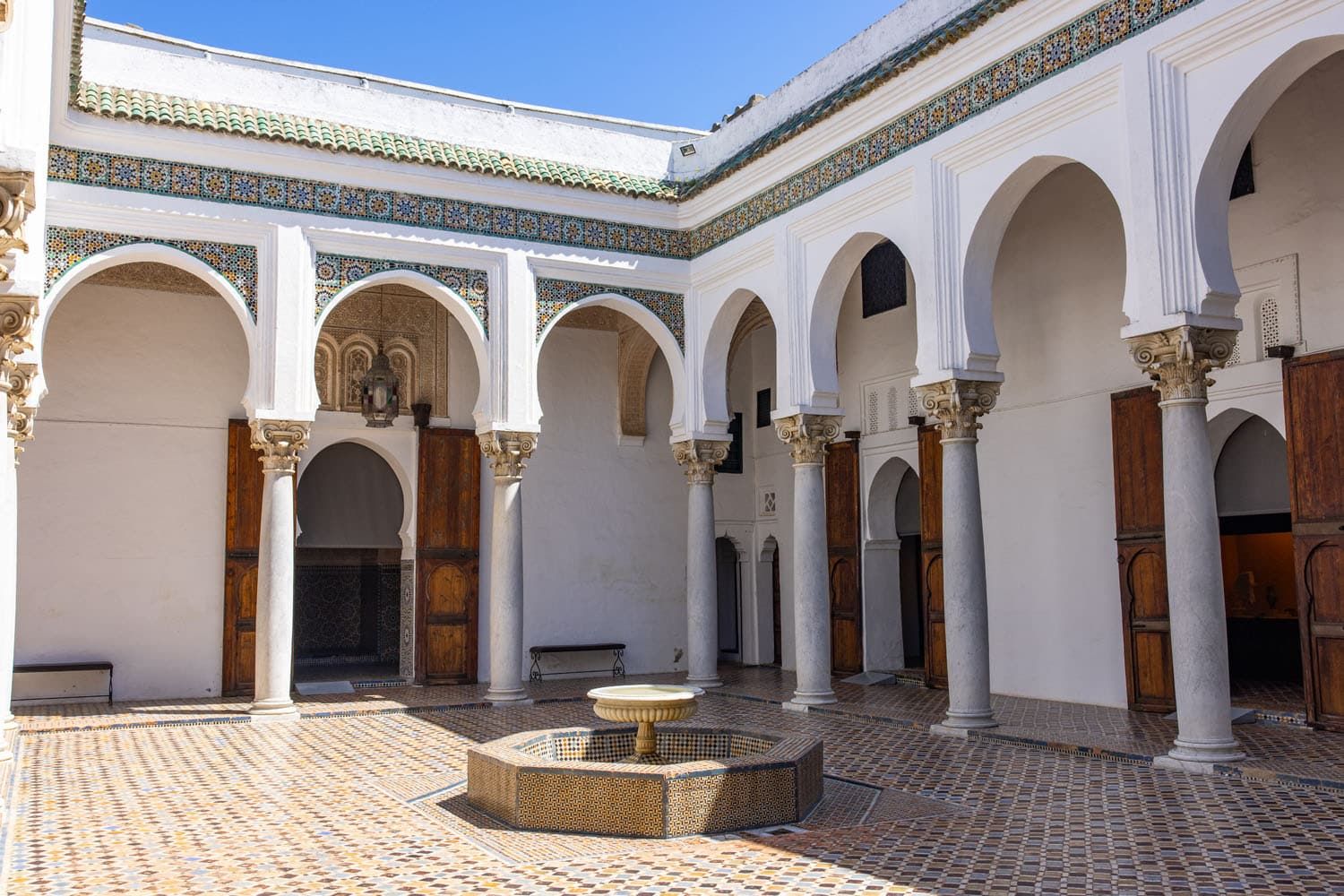 Kasbah Museum Courtyard | Tangier day trip from Tarifa