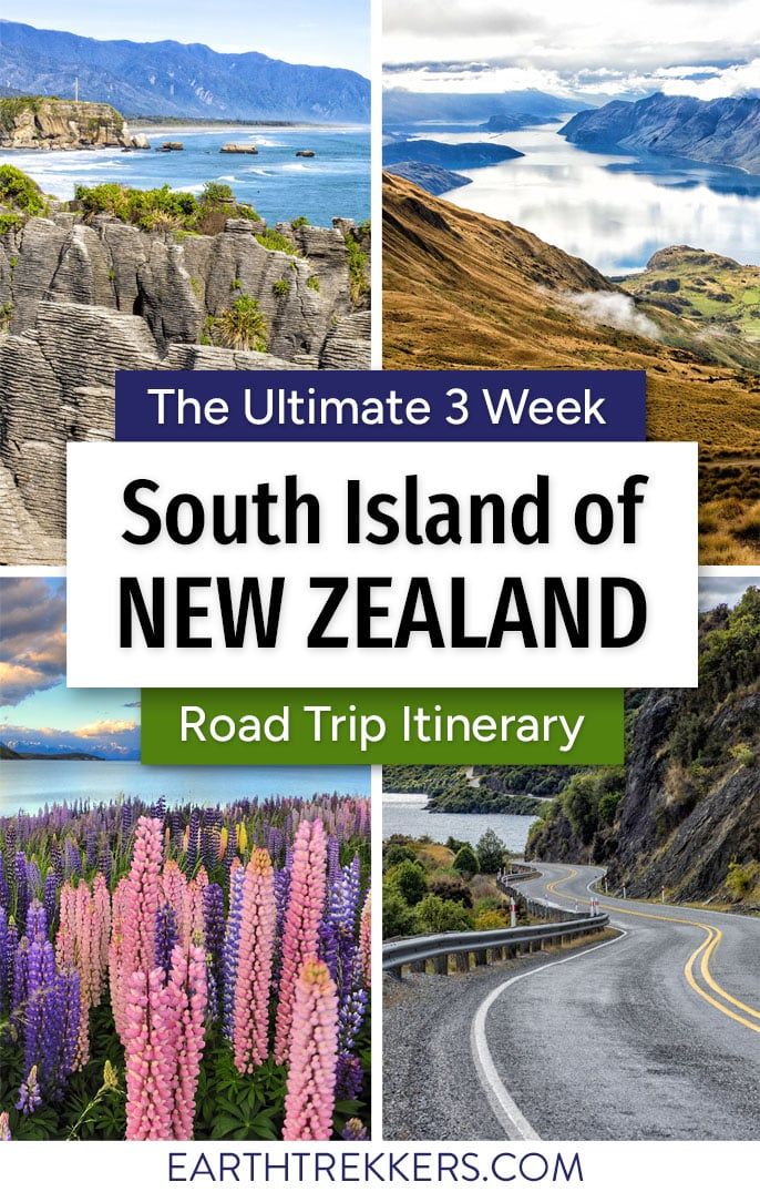 New Zealand South Island Itinerary