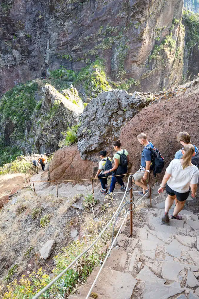 PR1 Hike Stairs Madeira | Pico do Arieiro to Pico Ruivo Hike