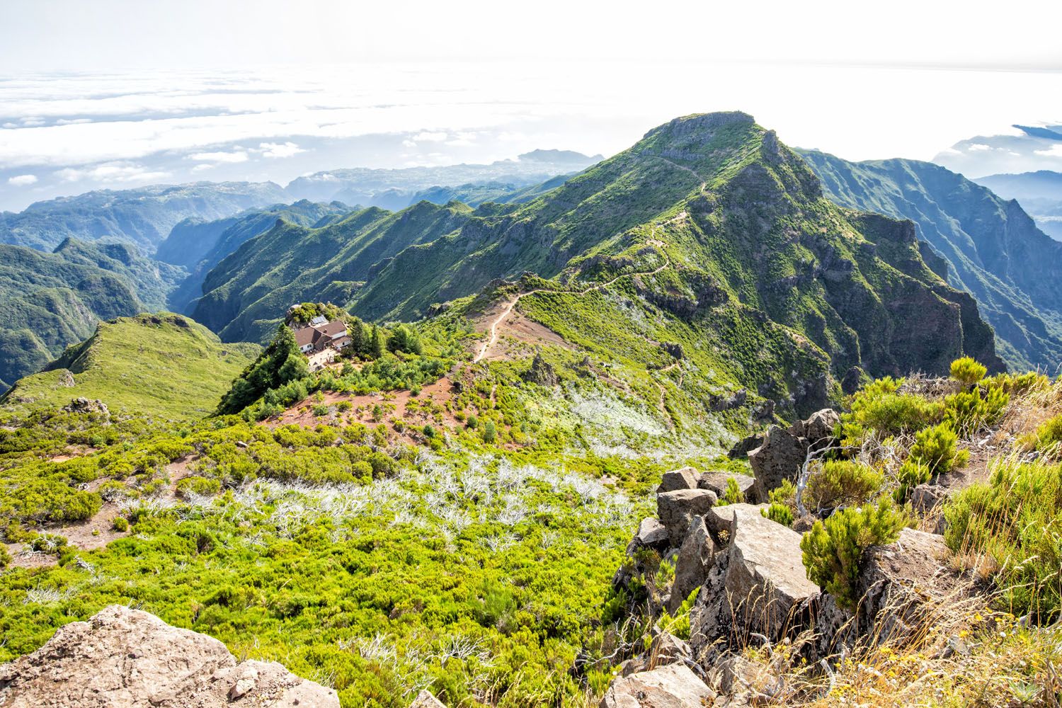 Pico Ruivo View Madeira | Pico do Arieiro to Pico Ruivo Hike