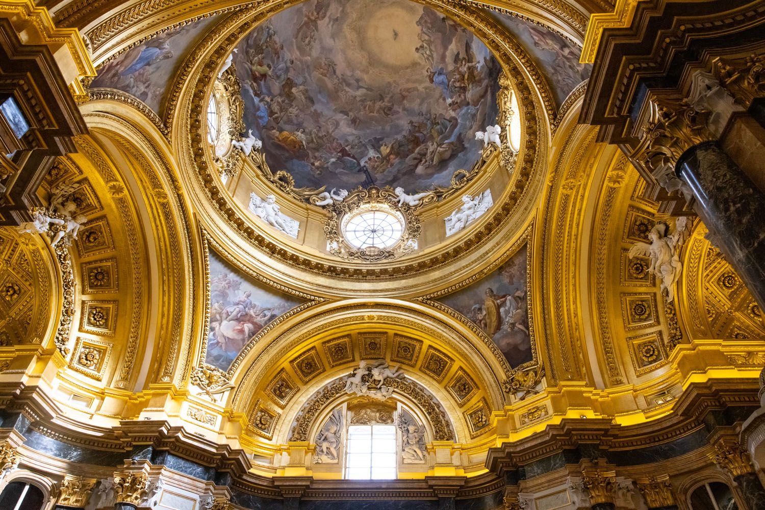 Royal Palace Madrid Ceiling