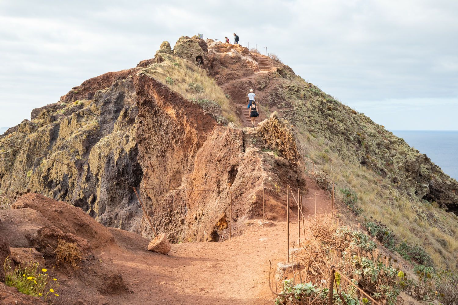 Vereda da Ponta de São Lourenço Final Climb