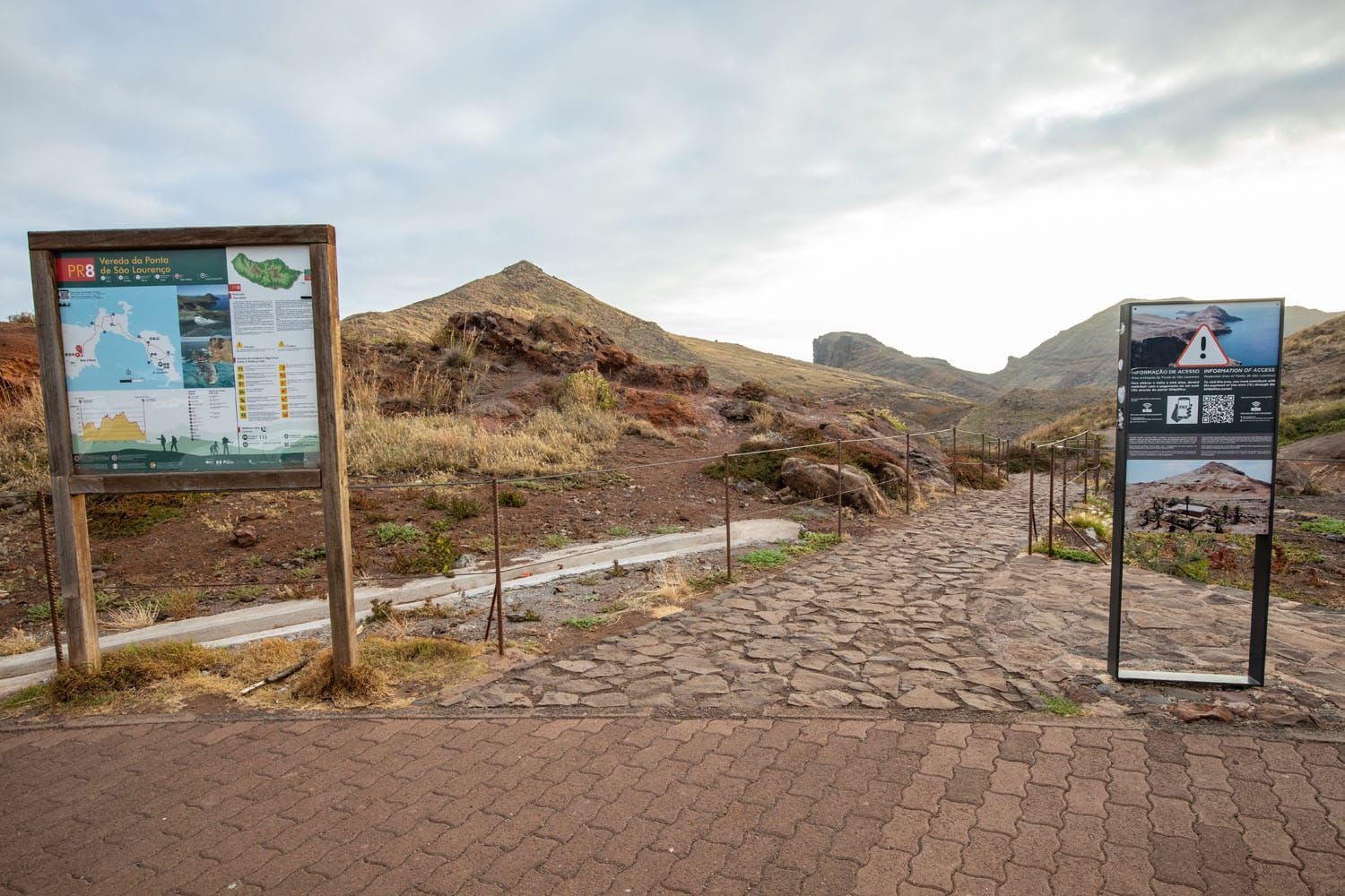 Vereda da Ponta de São Lourenço Trailhead