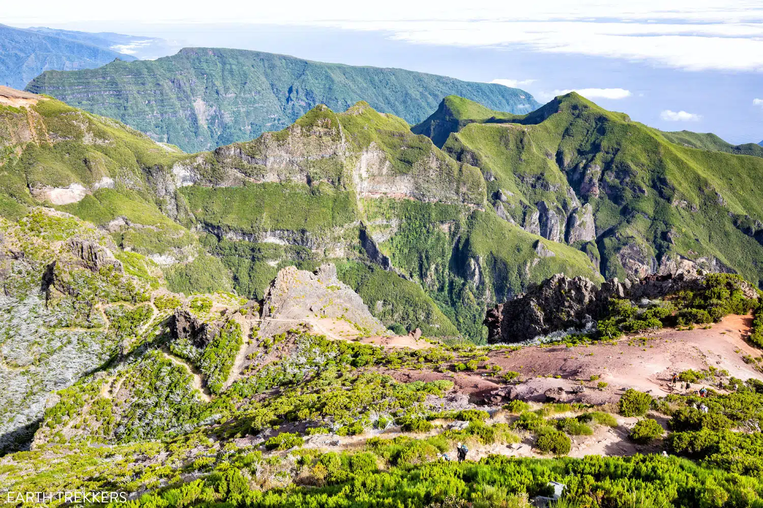 View from Pico Ruivo Madeira