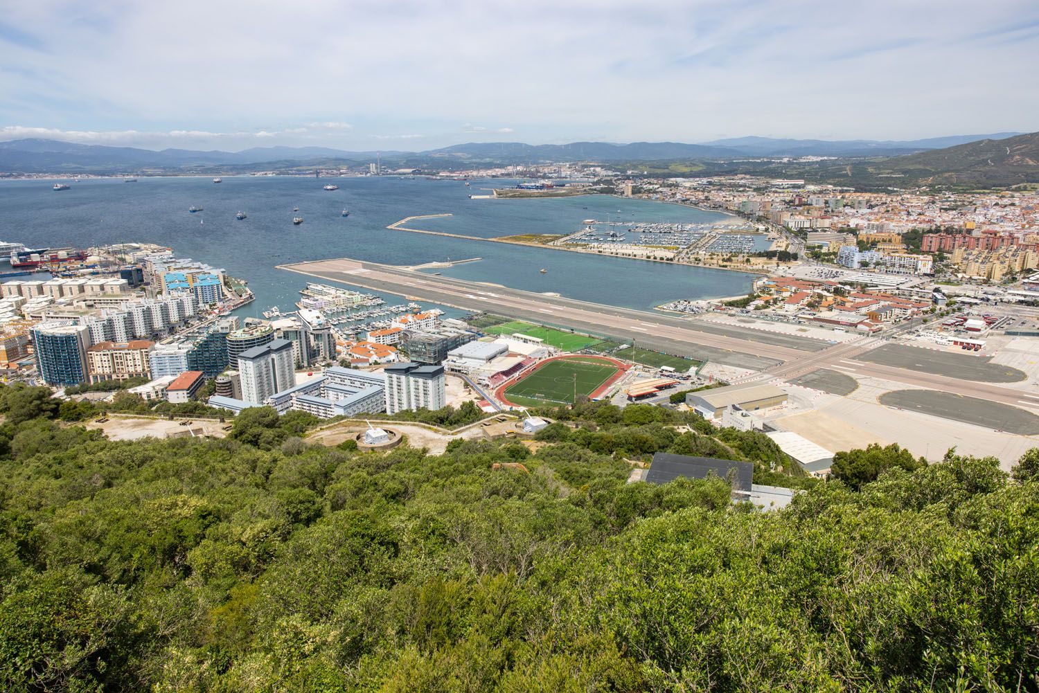 View of Gibraltar