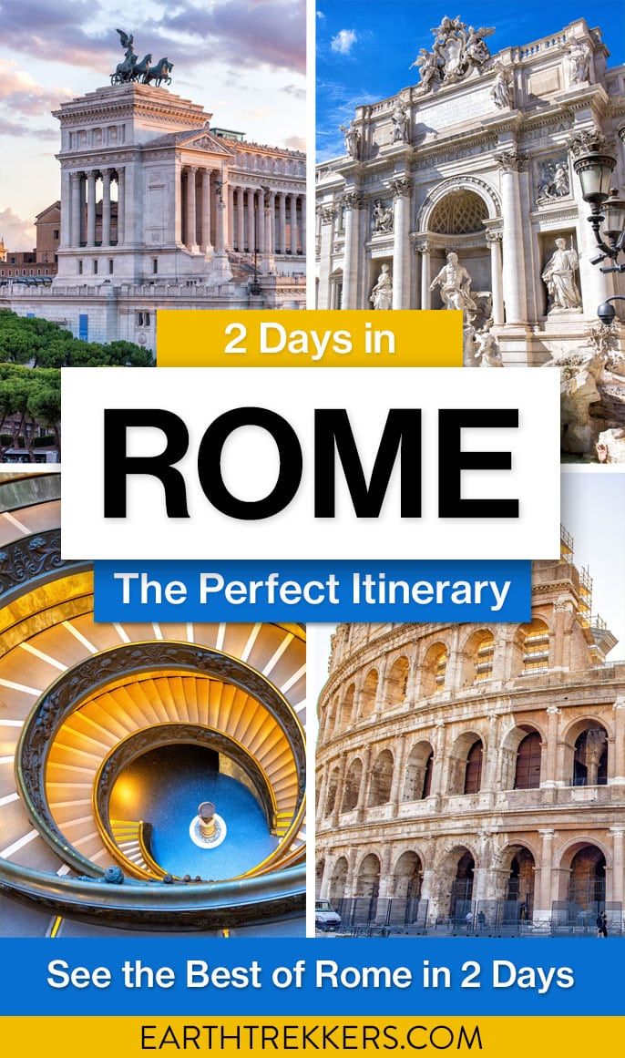 2 Days in Rome Italy Itinerary