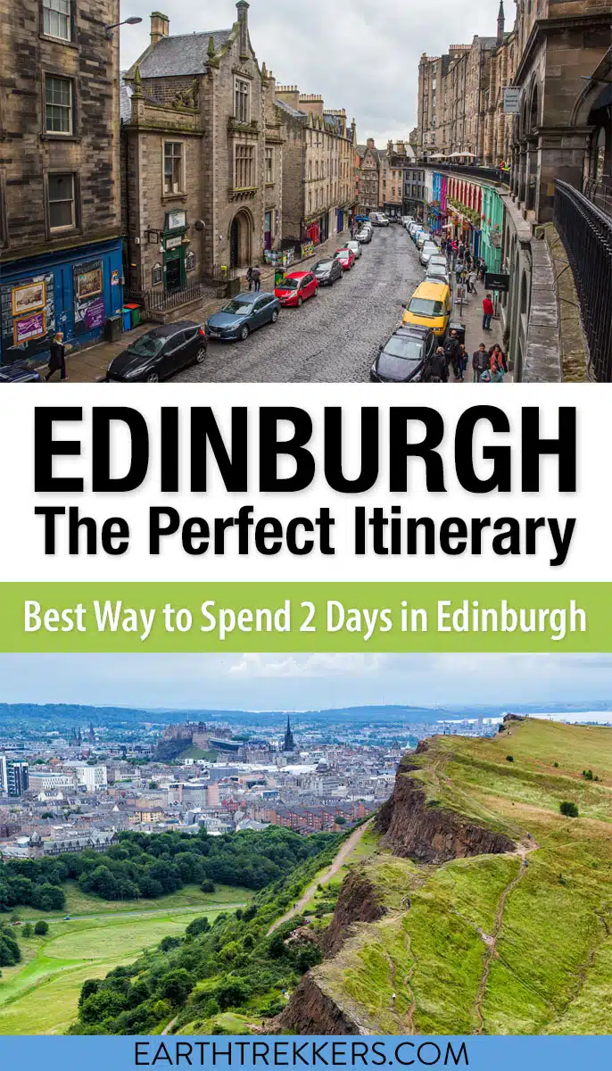 Edinburgh Scotland Travel Itinerary