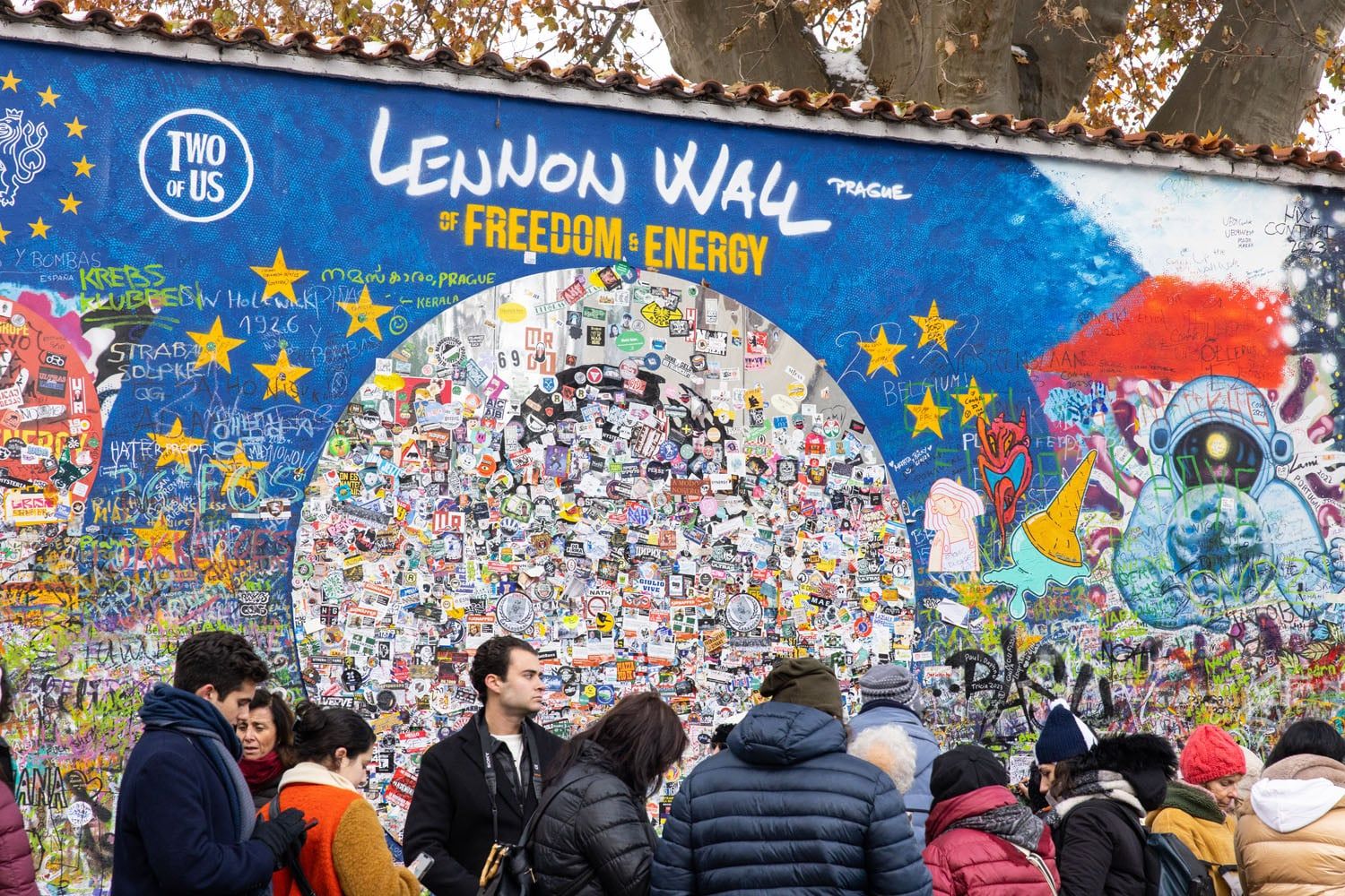 Lennon Wall | One day in Prague itinerary