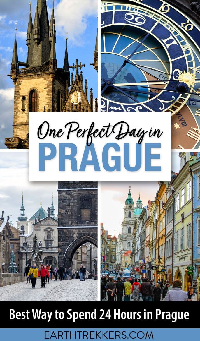 One Day in Prague Czech Republic