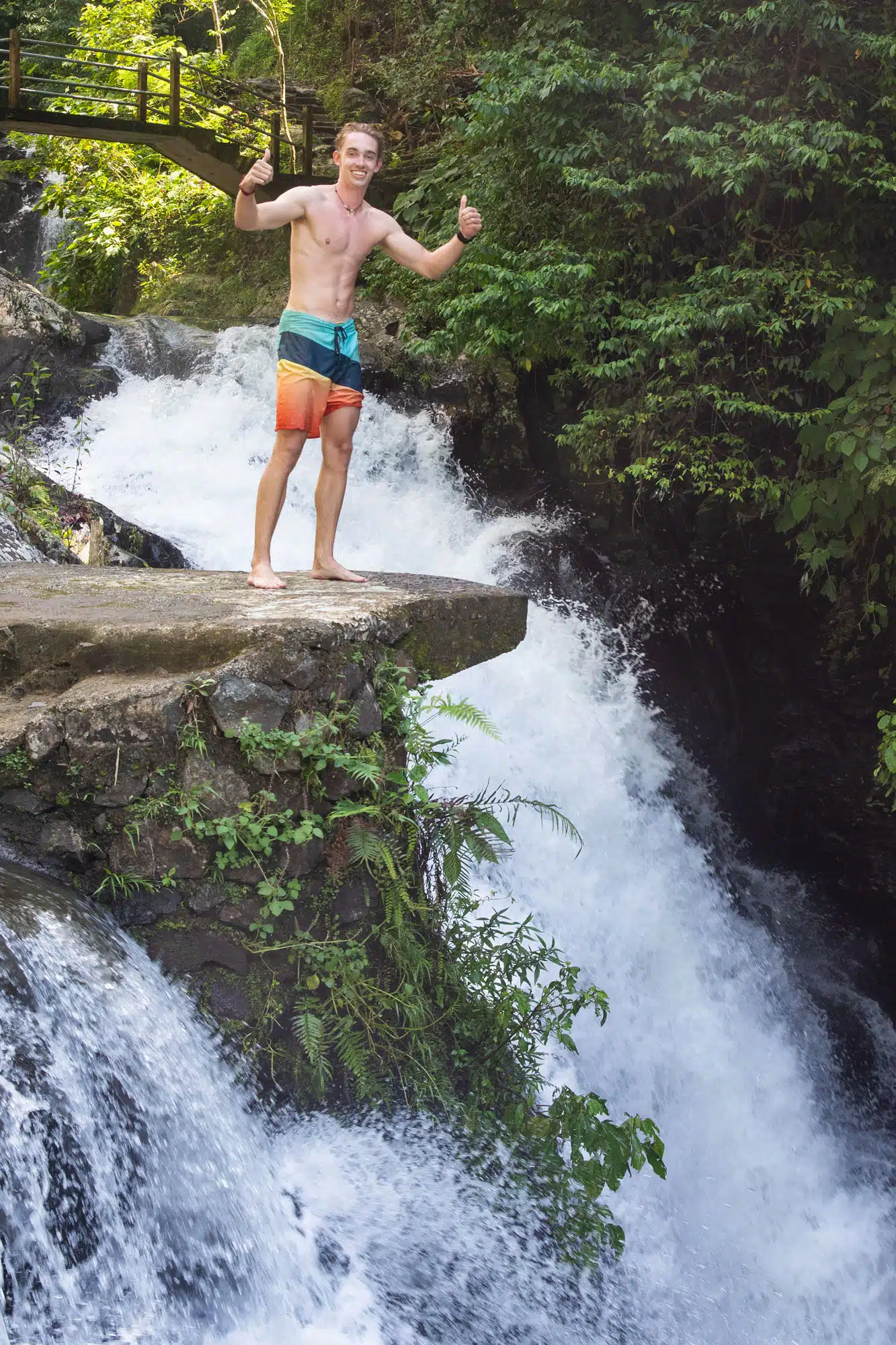 Tyler Rivenbark Cliff Jumping