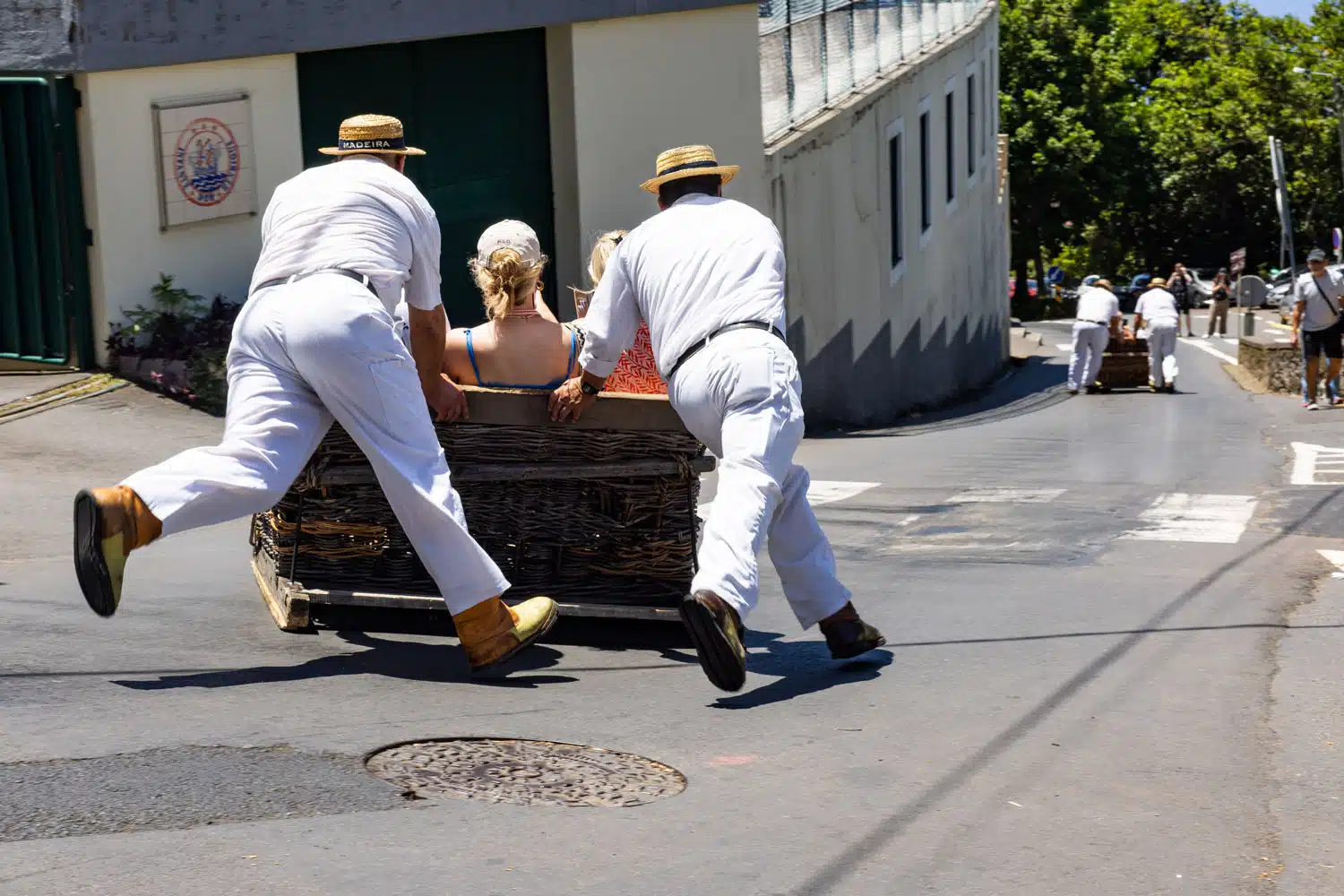 Wicker Toboggan Sled Funchal