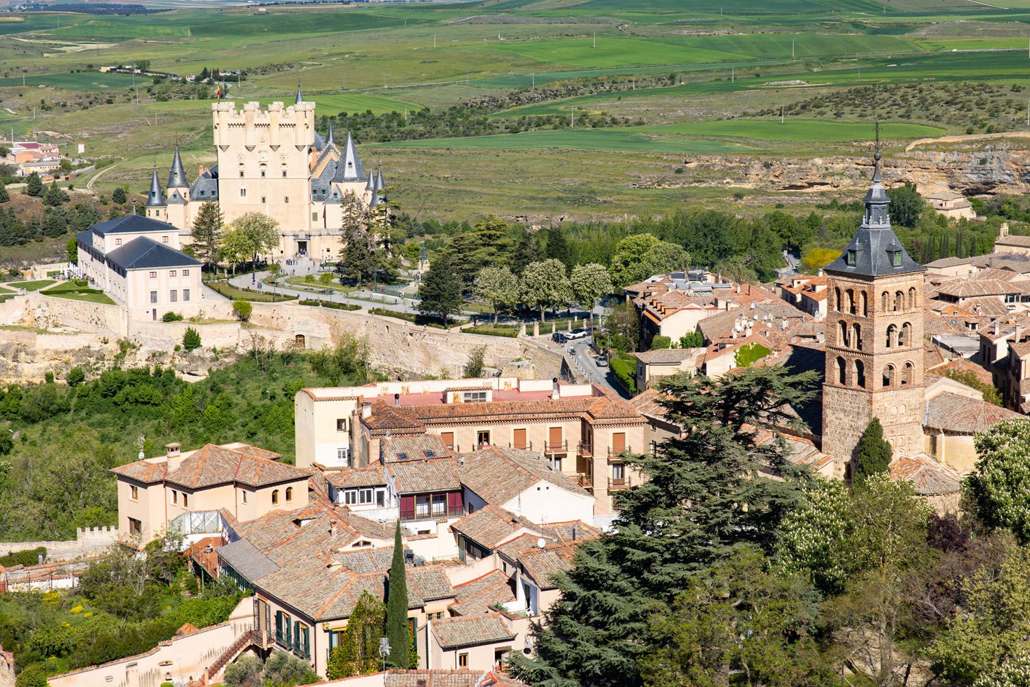 Segovia Bell Tower View