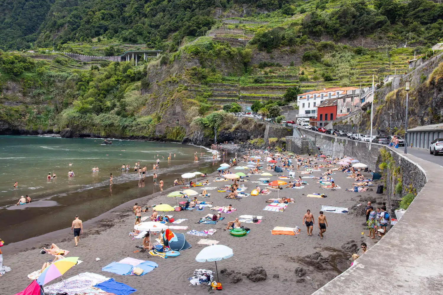 Seixal Black Sand Beach