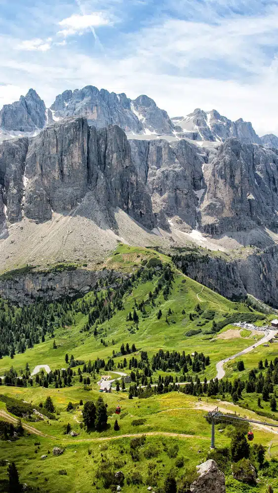 Hiking in the Dolomites