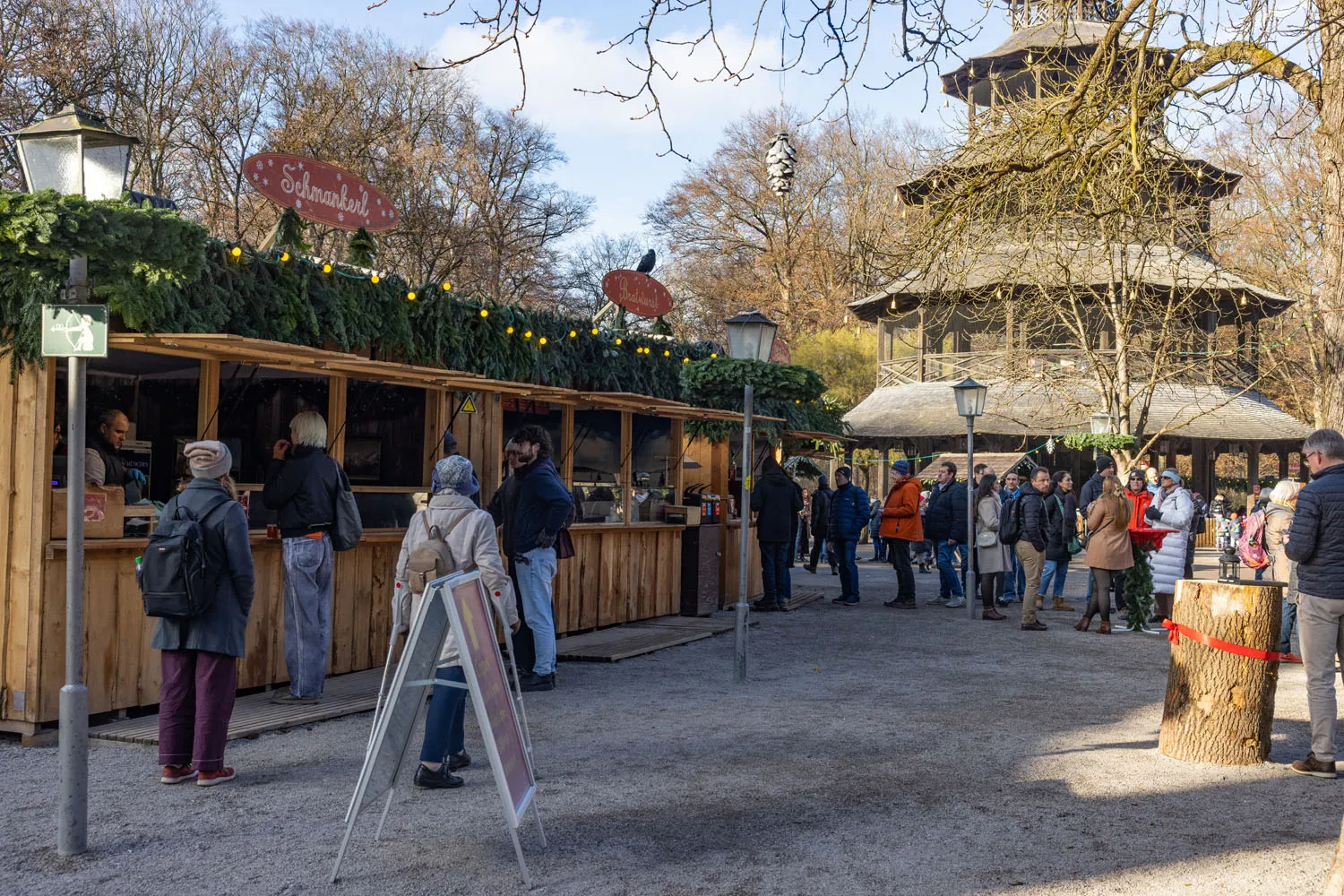 Chinese Tower Christmas Market