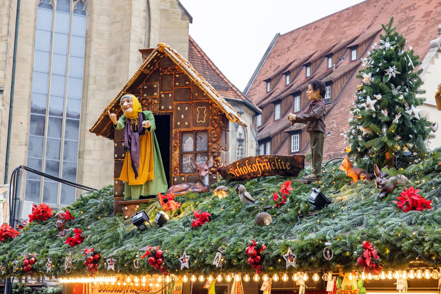 Christmas Market Stall Decoration