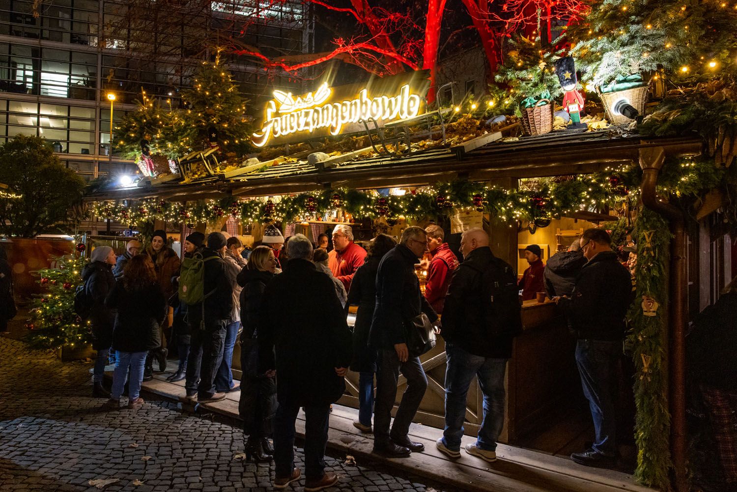 Feuerzangenbowle Stall