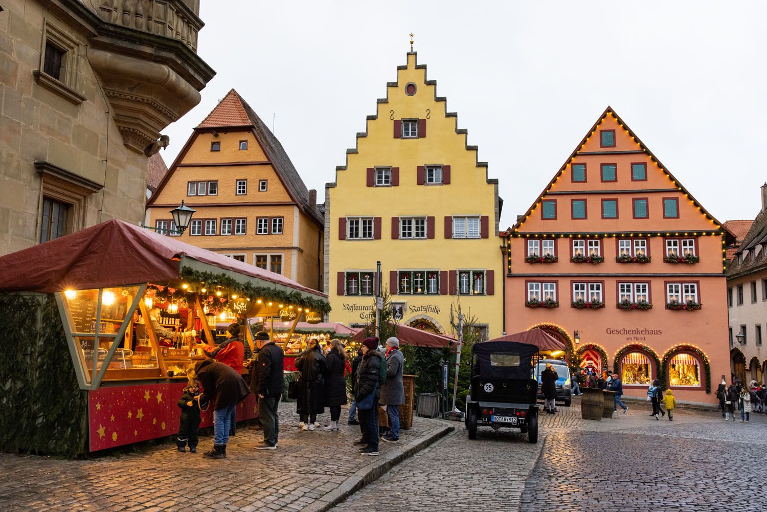 Germany Christmas Market Rothenburg