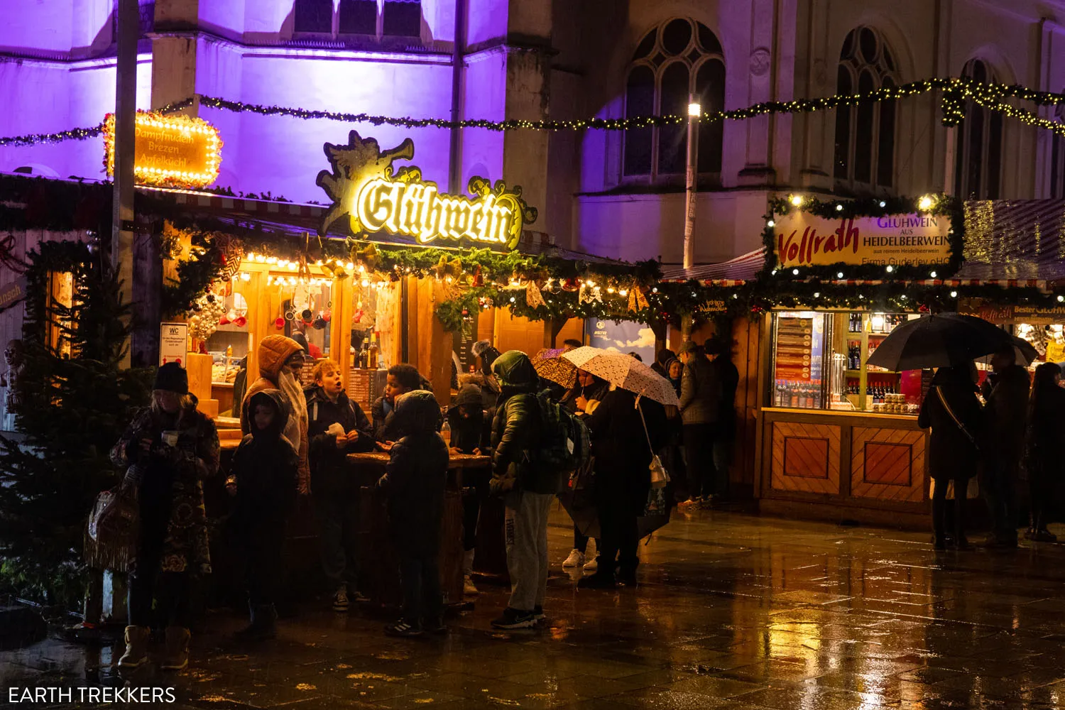 Gluhwein Stall Christmas Market