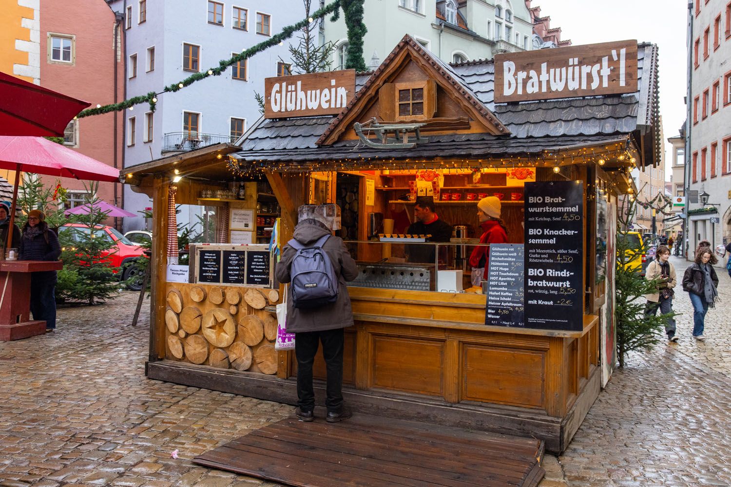 Gluhwein and Bratwurst