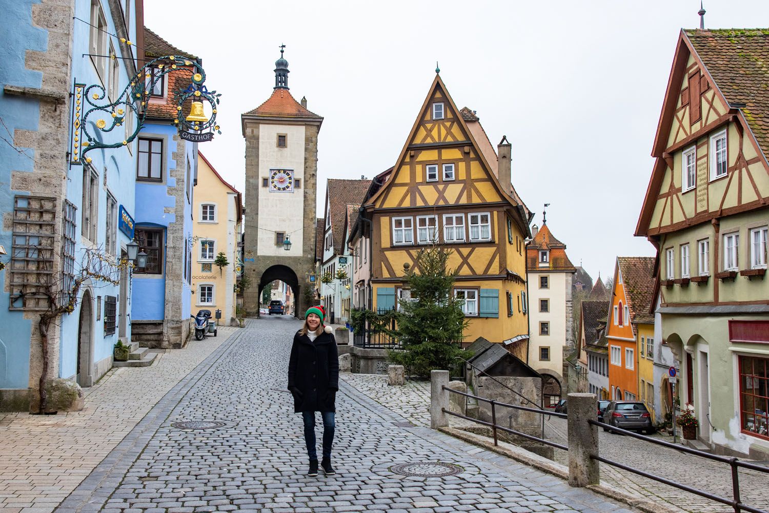 Julie in Rothenburg ob der Tauber