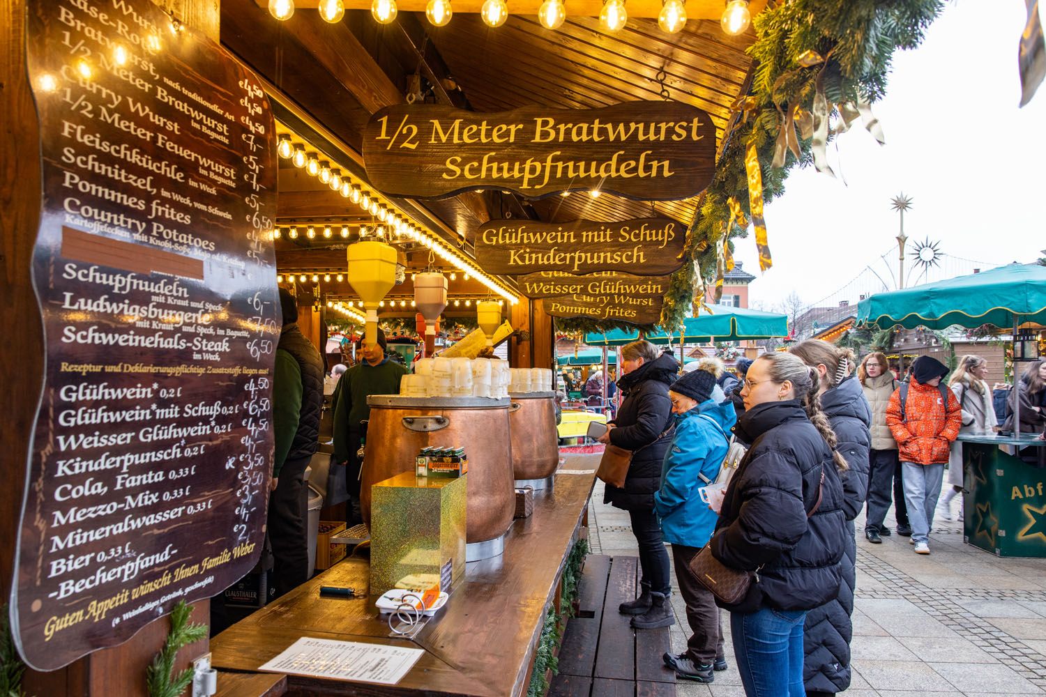 Ludwigsburg Christmas Market Food