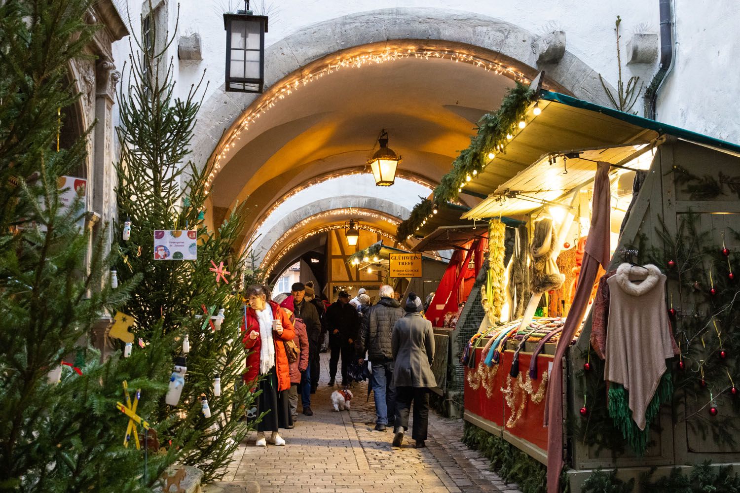 Market Hallway in Rothenburg