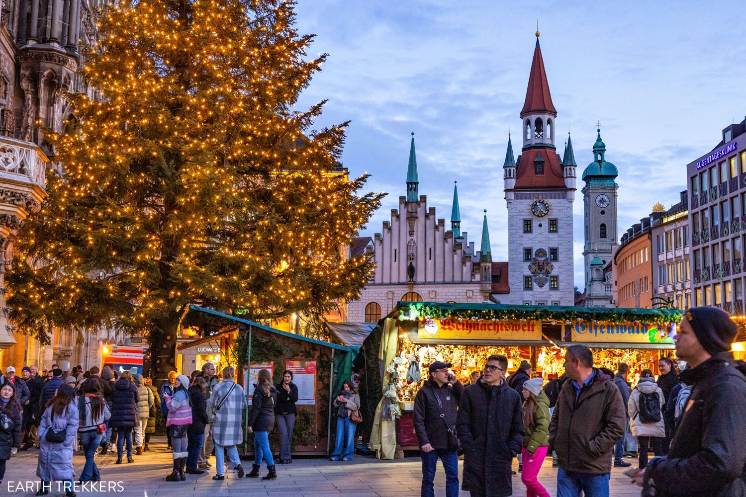 Munich Christmas Market Marienplatz