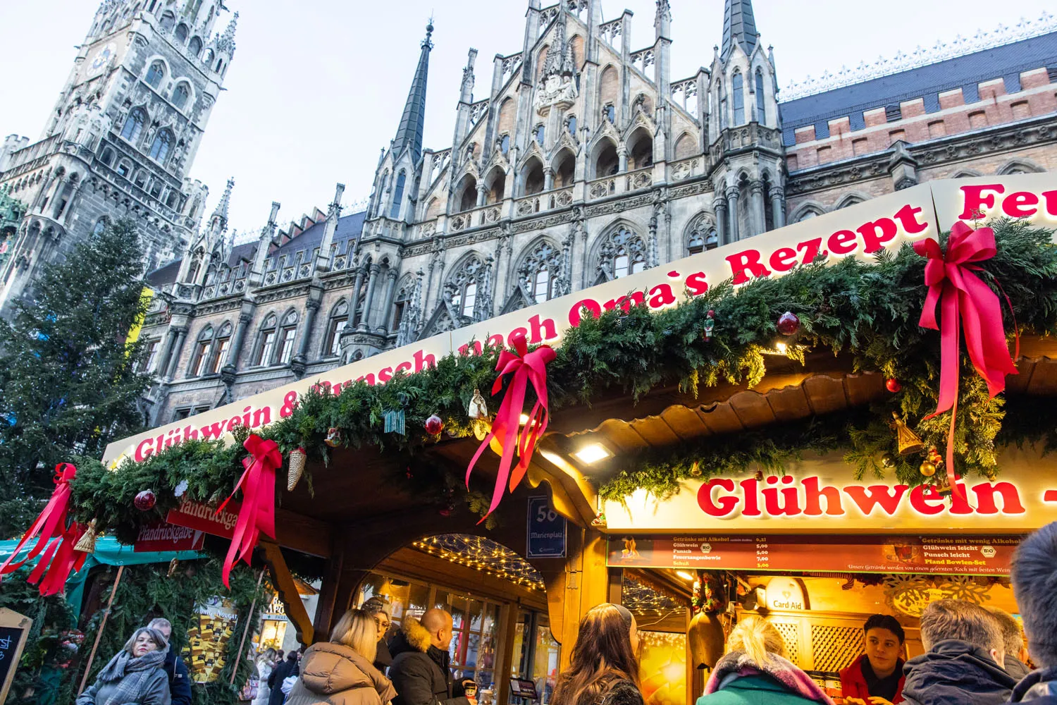 Munich Marienplatz Christmas