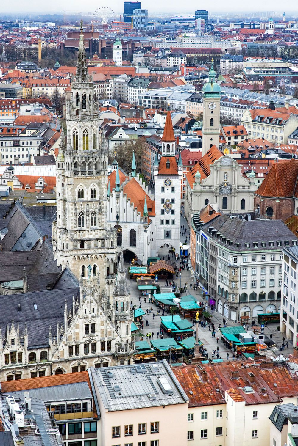 Munich View from Frauenkirche