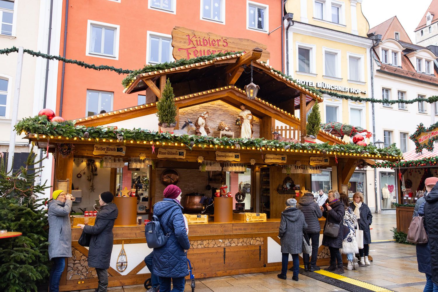 Regensburg Christmas Market Stall