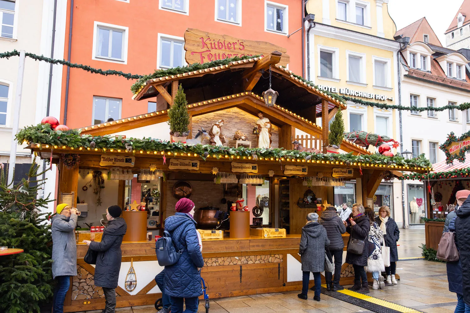 Regensburg Christmas Market Stall