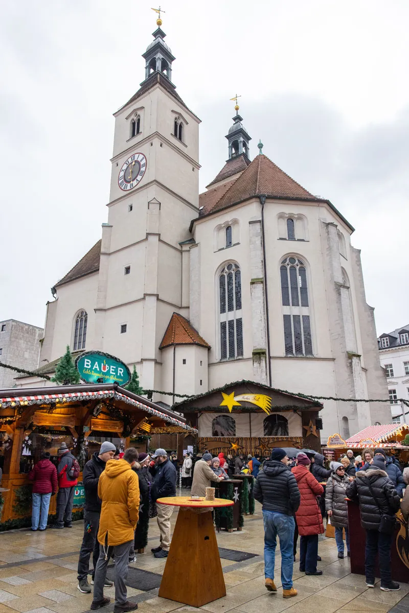 Regensburg Market Daytime