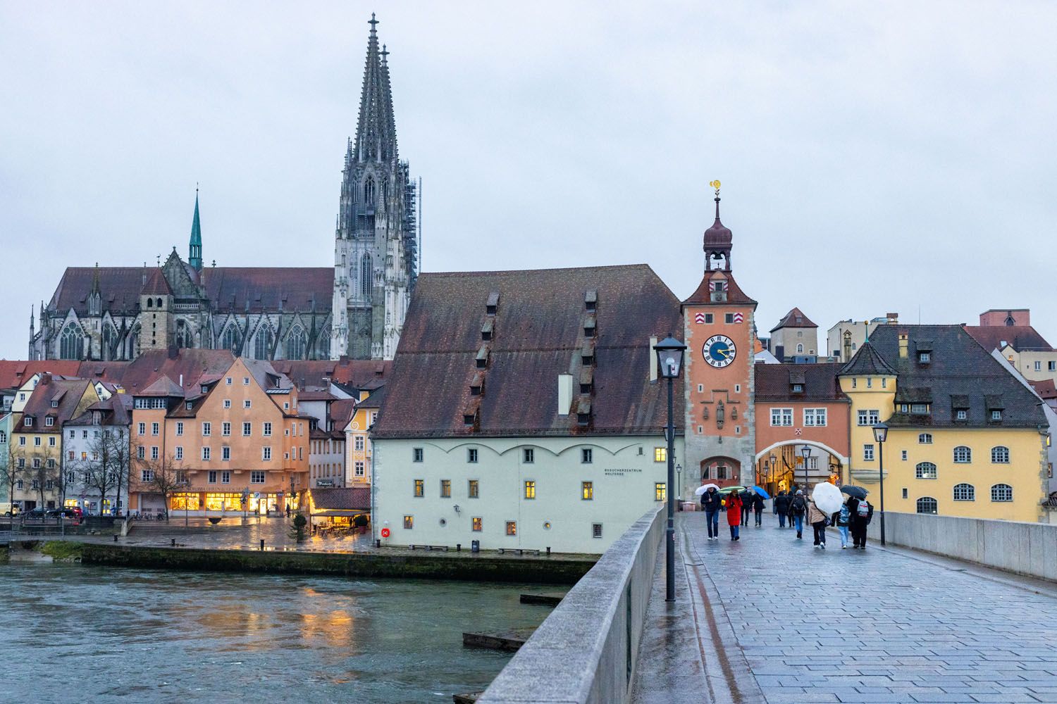 Regensburg in the Rain