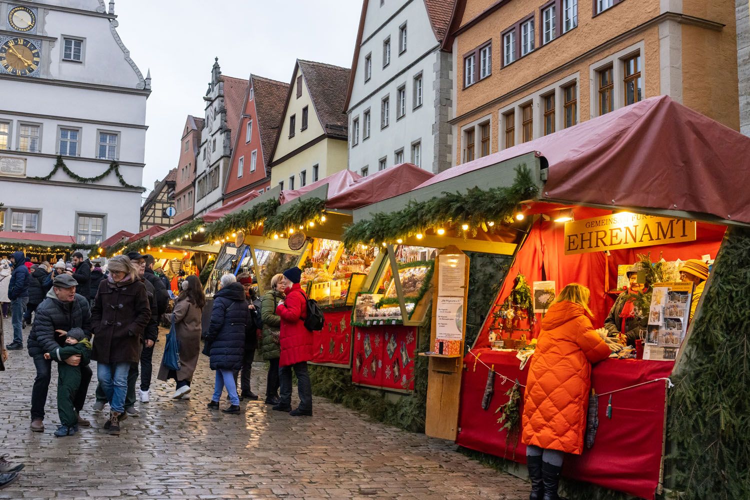 Rothenburg Market Stalls