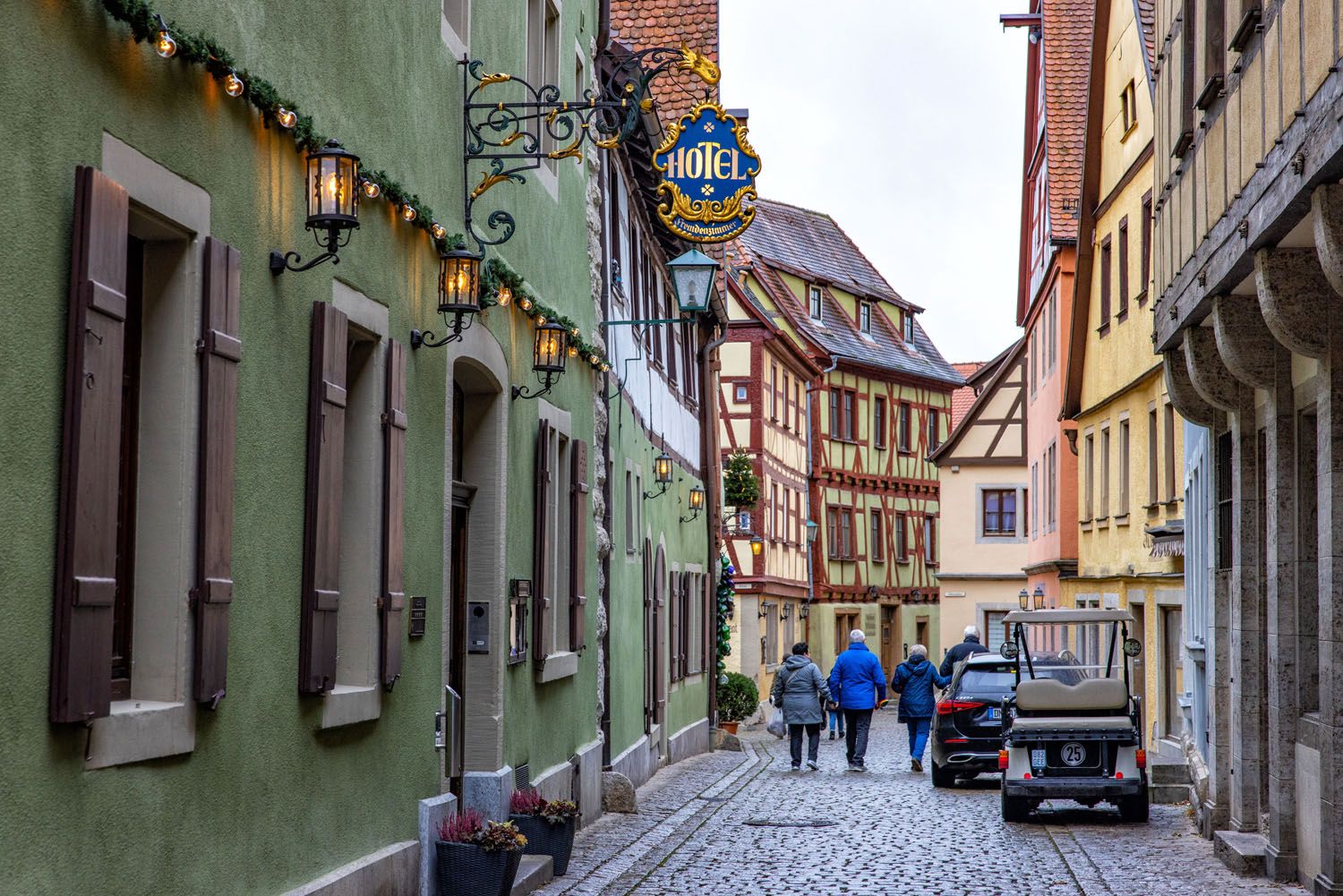 Rothenburg ob der Tauber Side Street