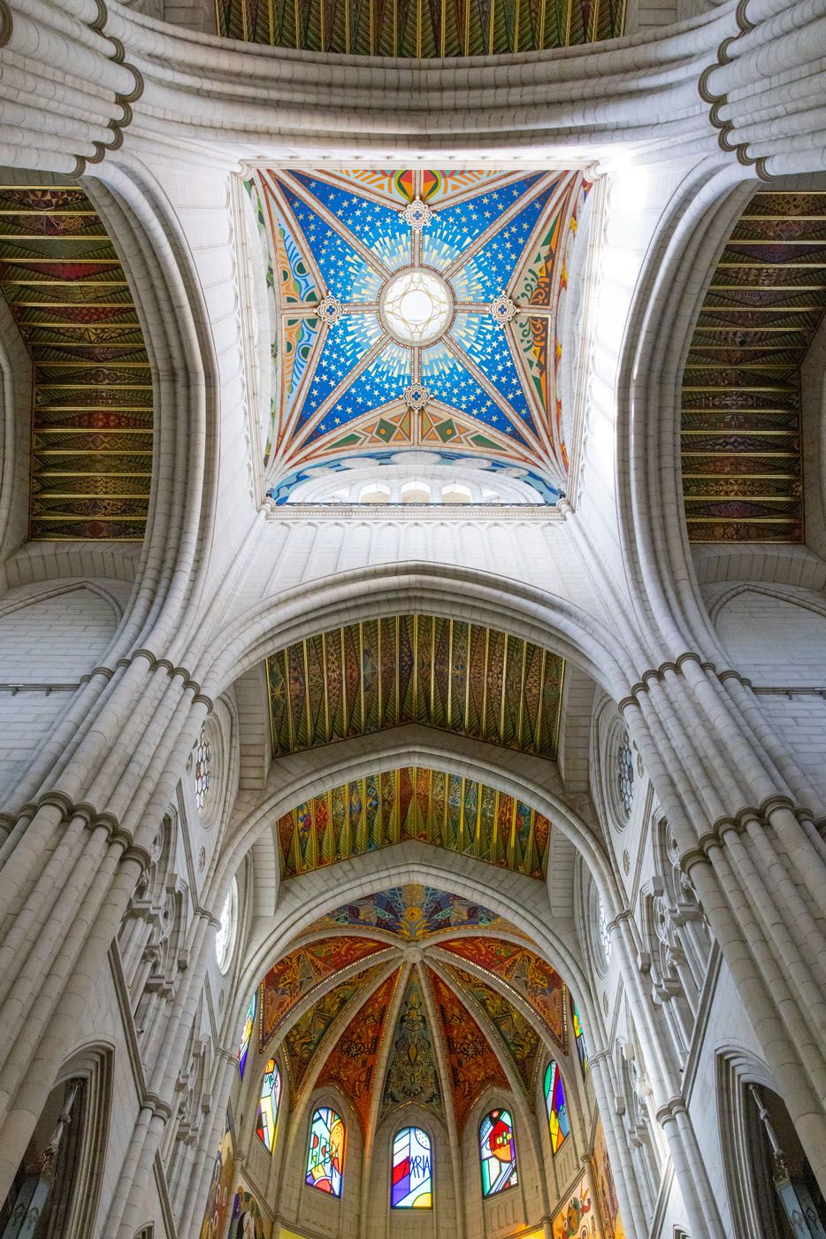 Almudena Cathedral Ceiling Madrid