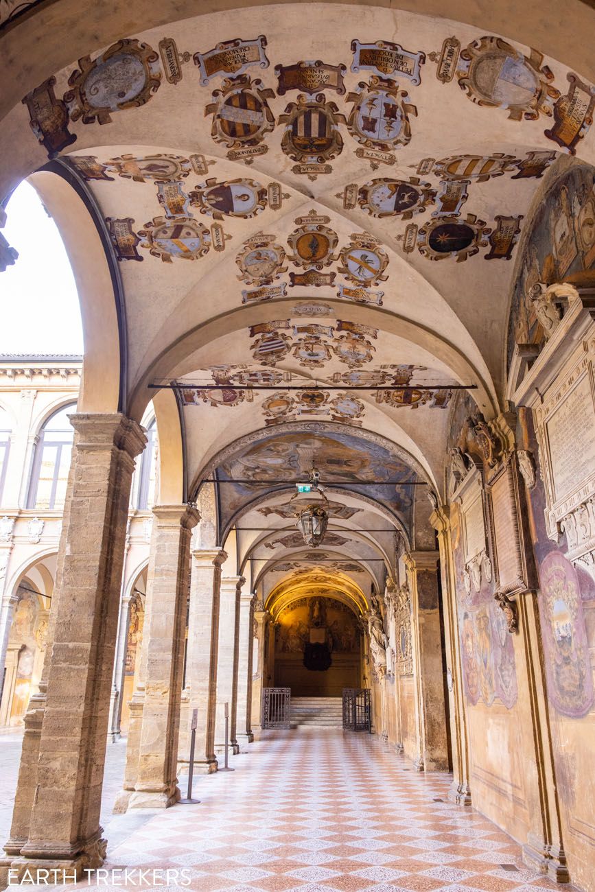 Archiginnasio Portico Bologna